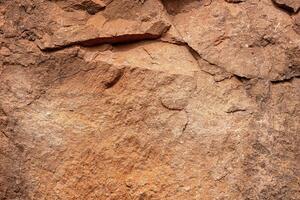 sten vägg av en kanjon sten textur foto