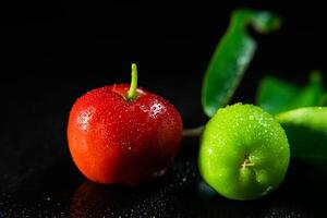 acerola körsbär frukt. foto