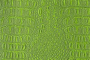 grön krokodil läder textur. abstrakt bakgrund för design. foto