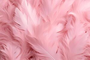 skön fjäder mönster tapet, drömmande fjäder abstrakt bakgrund, rosa fjädrar tapet, ljus rosa fågel fjädrar mönster, foto