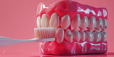 dental hygien och oral hälsa vård begrepp foto