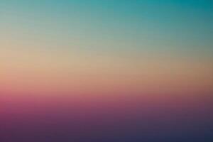 en solnedgång med en färgrik bakgrund foto