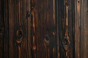 ai genererad gammal trä- bakgrund eller textur. trä textur med naturlig mönster. stänga upp. foto