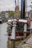 de dutch stad av dordrecht foto