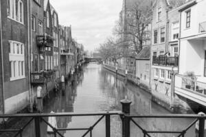 de dutch stad av dordrecht foto