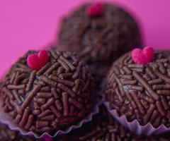 traditionell choklad brigadeiro foto