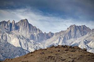 mount whitney från lone pine foto