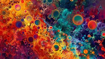 abstrakt bakgrund med vibrerande flerfärgad foto