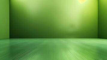 abstrakt fläck tömma grön lutning studio väl foto