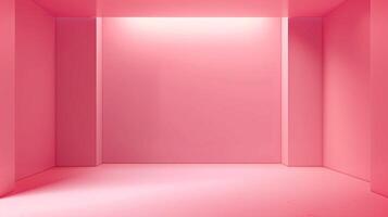 abstrakt tömma slät ljus rosa studio rum foto