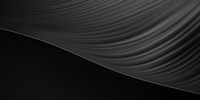 abstrakt svart 3d metallisk bakgrund med Vinka foto