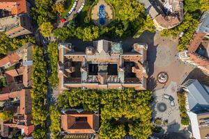 konst nouveau stad hall, subotica, vojvodina, serbia foto