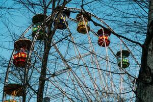 ferris hjul på de berg stor ahun i hosta distrikt. sochi, ryssland foto