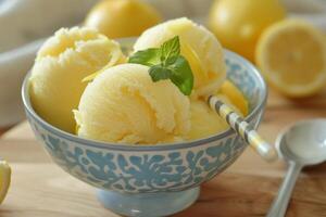 sur citron- sorbet foto