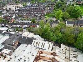 hög vinkel se av stock-on-trent stad av England, bra Storbritannien. Maj 4:a, 2024 foto