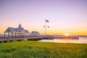 parken vid vattnet i charleston foto