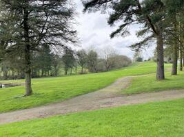 utsikt över landsbygden i Shropshire nära whitchurch foto