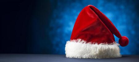 ai genererad santa claus hatt generativ ai foto