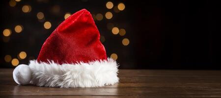 ai genererad santa claus hatt generativ ai foto