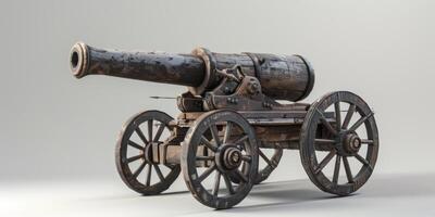 19:e århundrade artilleri kanoner foto