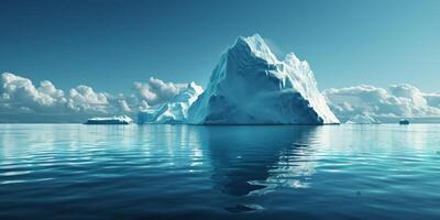 isberg i Antarktis foto