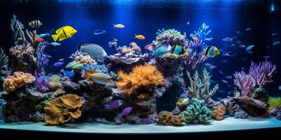 under vattnet värld fisk koraller foto