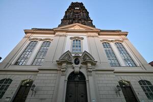 tre kungar kyrka - Dresden, Tyskland foto