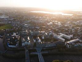 visningar av galway, irland förbi Drönare foto