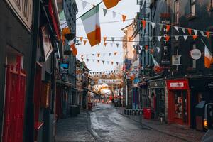 visningar från runt om galway, irland foto