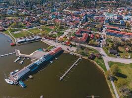 visningar av osthammar, Sverige förbi Drönare foto