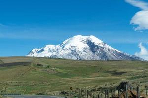 chimborazo vulkan, ecuador foto