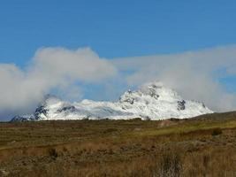 chimborazo vulkan, ecuador foto