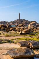 ke ga strand på mui nej, phan thiet, binh thuan, vietnam. ke ga cape eller fyr är de mest favorit destination för besökare till la gi, binh thuan provins. foto