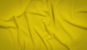 gul Vinka silke tyg bakgrund. gul bakgrund textur foto