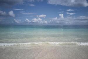 transparent mexikanska Karibiska havet foto