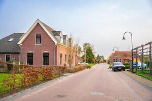 gelselaar, nederländerna - april 6, 2024. historisk byggnader i gelselaar by i nederländerna. hög kvalitet Foto