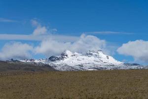 chimborazo vulkan, ecuador foto