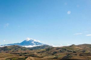 vulkanen ilinizas, ecuador foto