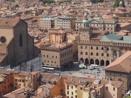 Flygfoto över bologna foto