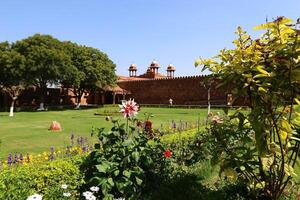 Fatehpur sikri Indien 02 21 2023 Fatehpur sikri var de huvudstad av de mughal välde under de regera av akbar foto