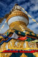 buddist gompa i Indien foto