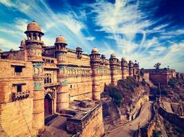 gwalior fort, Indien foto