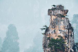 zhangjiajie berg, Kina foto