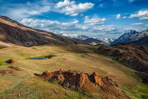 himalayan landskap i Himalaya foto