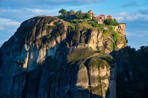 kloster av meteora, grekland foto