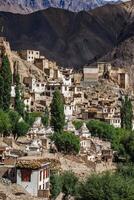 lamayuru gompa buddist kloster i Himalaya foto