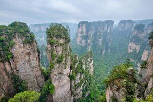 zhangjiajie berg, Kina foto