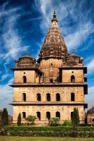 kunglig cenotafs av orchha foto