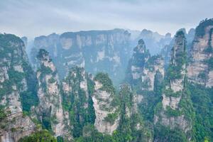 zhangjiajie berg, Kina foto