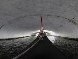 aveiro piktorisk by kanaler se, de Venedig av portugal foto